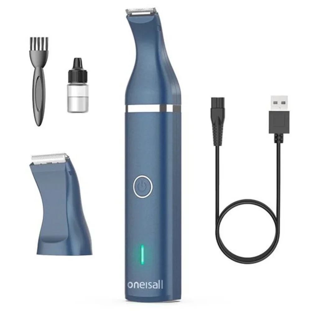 Dog Clippers with Double Blades,Cordless Small PetHair Grooming Trimmer,LowNoise